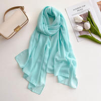 Pañuelo De Mujer IROJEFF De Seda Poliéster 2025 Hijab De Lino Premium Maxi Wrap Estilo Elegante Color Sólido Protección Solar - details 33