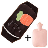 Set De 2 Fundas Para Botella De Agua Caliente De Terciopelo Para Menstruación Y Calentador De Manos Invierno Cubierta De Cintura Con Correa Para Hombres - details 22