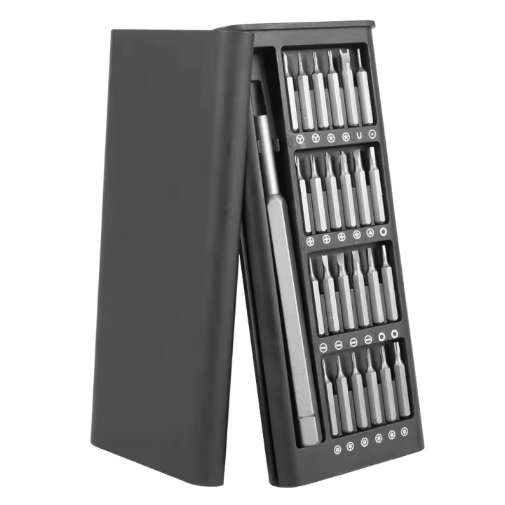 Juego De Destornilladores Precisión 25/63 En 1 Kit De Herramientas Profesionales Para Teléfonos PC Electrónicos Computadoras MacBook Con Bits Torx Hexagonales - 1