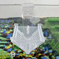 Decora Tu Acuario Con Nuevos Acrílicos Pequeños Cristales Potente Cilindro De Alimento Para Peces Transparente 6.7x4.5x7cm - details 12