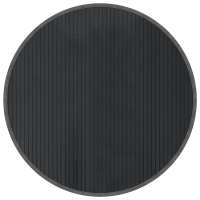 vidaXL Alfombra redonda bambú 80 cm Color Negro,  Natural,  Marrón y mas Alfombras de área  Alfombra de Piso para Sala de Estar Dormitorio Habitación Salón - details 3