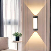 Luz De Pared Minimalista LED 10W Iluminación Indirecta Para Sala De Estar Dormitorio Cocina Estilo Moderno Fijación Autónoma - details 2