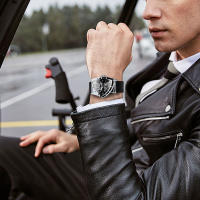 Reloj Mecánico De Lujo Para Hombre WINNER Deportivo Con Esqueleto Luminoso Y Correa De Goma Resistente Al Agua Y Al Shock - details 8