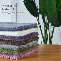 Manta Suave De Poliéster Para Mascotas Cama Caliente Para Perros Y Gatos Edad Adecuada Todas Las Edades Tamaño Grande Protección Invernal - details 7