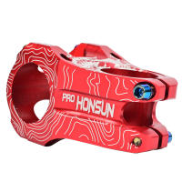 Alta Calidad Manillar De Bicicleta De Aluminio Aleación 28.6MM 31.8MM Riser 45MM Corto 0 Grados CNC Accesorios De Bicicleta 145g - details 29