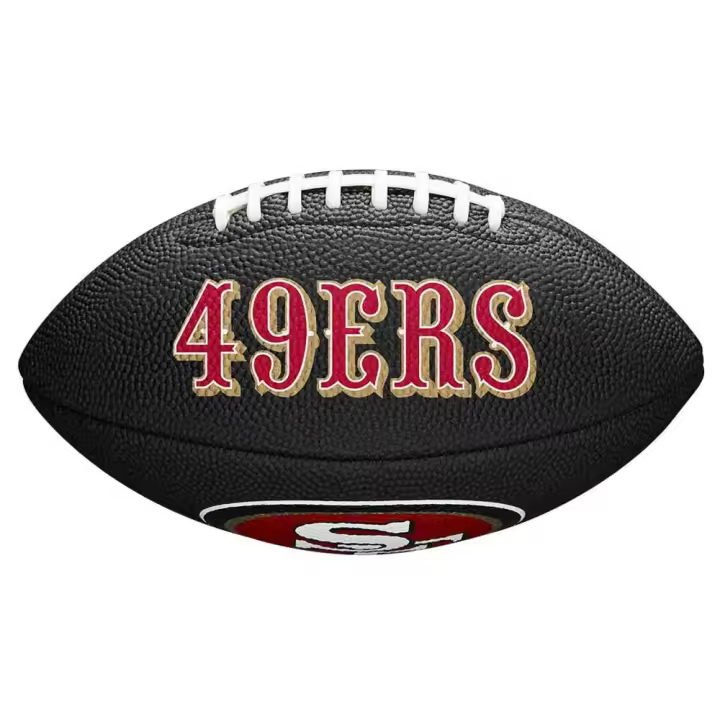 Wilson Balón De Fútbol Americano Nfl Team Soft Touch San Francisco 49ers Mini - 1