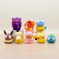 Colección De Figuras De Pokemon Pikachu Bulbasaur Charmander Squirtle Juguetes De Modelo Lindos Y Estúpidos Para Fans - details 19