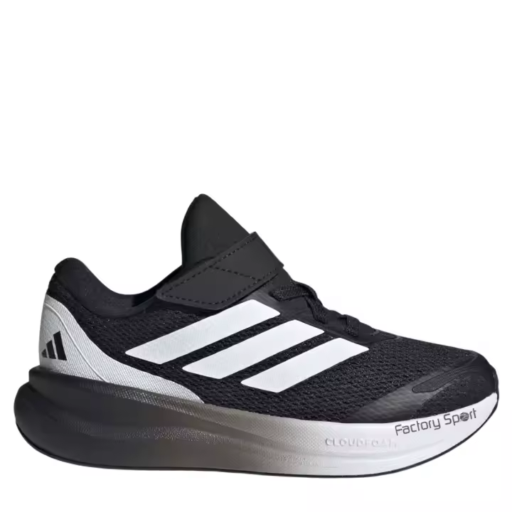 ADIDAS RUNFALCON 6 EL C VELCRO NEGRO/BLANCO PARA NIÑOS - 1