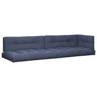 vidaXL Cojines para sofá de palets 5 unidades tela Color Antracita,  Crema,  Rojo y mas Cojín Decorativo de Asiento Cojines de muebles de salon - details 7