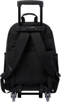 TOTTO - Mochila Escolar con Ruedas Grandes, Modelo Trik, Mochila Grande, Capacidad 27 Litros, Bolsillo para Portátil 14", Tablet, 2 Bolsillos para Botella, Correas en S para Mayor Comodidad, Resistente, Color Negro - details 2