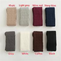 Calcetines Largas De Piel Para Mujer Y Niñas Color Sólido Invierno Calientes Calcetines De Tejido 2 Piezas Regalo Ideal - details 0