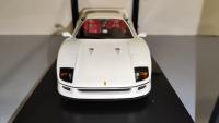 FERRARI F40 1987 SULTÁN DE BRUNÉI BLANCO 1:18 KK-SCALE - details 6