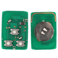 Llave De Coche Remoto 2+1Panic Con 3 Botones Para Toyota COROLLA Vios Camry Sienna Transmisor Auto Fob GQ43VT7T De Jingyuqin - details 6