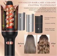 Rizador de Pelo Negro - Con Conductores de Calor de Cerámica de 31mm o Más, Ajuste de Temperatura en 4 Velocidades, Calentamiento Rápido, Cableado (220V, 35W) - Ideal para Cabello Largo - details 3