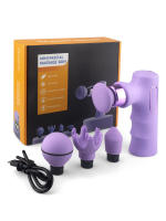 Masajeador Eléctrico De Masaje Mini Potente Relajante Muscular Profundo Con Motor Sin Escobillas Alivio Del Dolor Esbeltez Deportiva Para Fitness - details 9