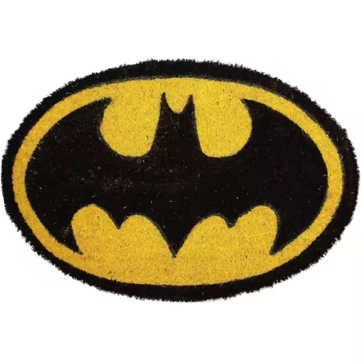 Felpudo Ovalado Logo Batman Clásico DC 60 x 40 cms - 1