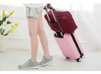 Bolsa De Viaje De Moda MARKROYAL Para Hombres Y Mujeres Con Manija Gran Capacidad Bolsa De Fin De Semana Para Carry on - details 12