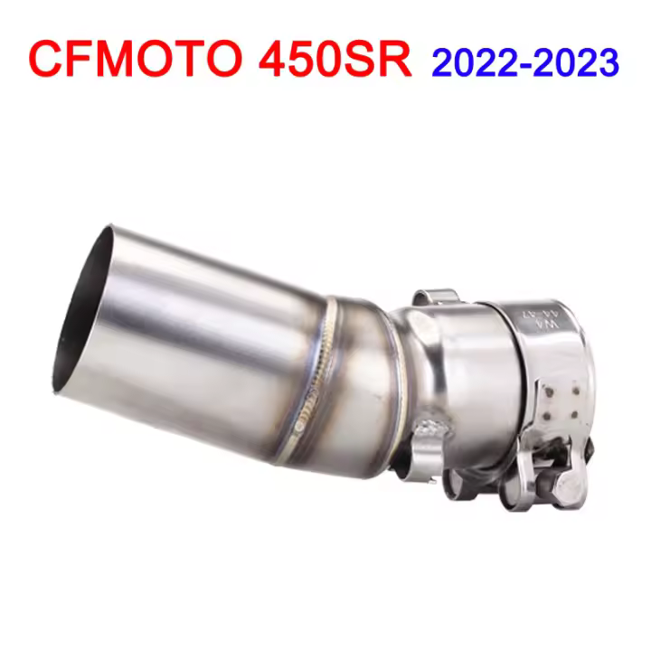 Escape De Moto CFMOTO CF 450 SR 2022 2023 Pieza Principal Modificada De Acero Inoxidable 51mm De Inlet Para Motocicleta - 1
