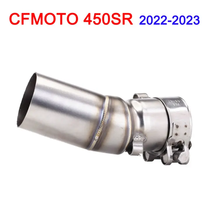 Escape De Moto CFMOTO CF 450 SR 2022 2023 Pieza Principal Modificada De Acero Inoxidable 51mm De Inlet Para Motocicleta - 1