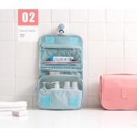 Bolsa De Cosméticos Con Gancho Para Mujer Bolso De Viaje Impermeable Organizador De Belleza Neceser De Baño Almacenamiento De Maquillaje - details 12