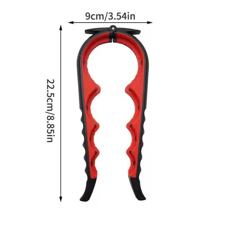 Abrepuertas Multifuncional Cuatro En Uno Anti Deslizamiento Para Botellas De Bebida Y Lata Herramienta De Cocina De Hierro - 1