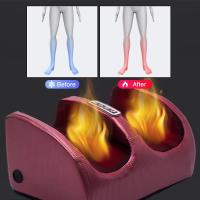 Masajeador De Pies Eléctrico Shiatsu Kneading Con Rodillos Calentados Alivio Del Dolor De Pierna Relajación Profunda De Los Muslos Máquina Vibradora Para La Salud - details 2