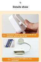 Lámpara De Libro Plegable Con Clip 3 Colores Iluminación LED Batería Recargable Regulable Portátil Para Lectura Y Noche - details 11