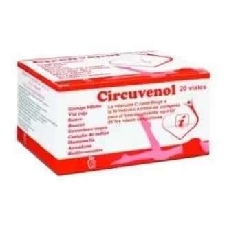 Circuvenol 20 Ampollas X 10 Ml - 1