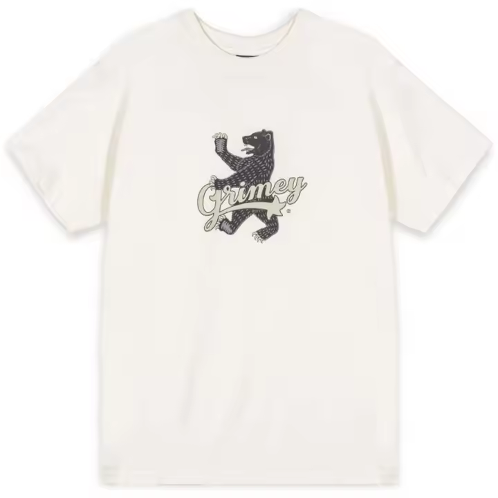 Camiseta de Manga Corta Grimey  para hombre en color blanco - 1