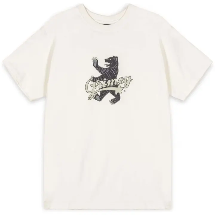 Camiseta de Manga Corta Grimey  para hombre en color blanco - 1