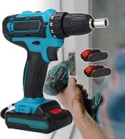 Taladro Atornillador , Weytoll eléctrico multifuncional 3 en 1 bateria litio , impacto de 21 V Motor cepillado , azul, ENVIO 24H - details 5