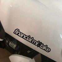 Pegatina De Error Financeño Para Coche Divertida Y Estilosa Pegatina De Carreras Adhesiva PVC Para Decoración Del Vehículo - details 2