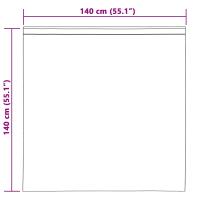 Cortinas Opacas vidaXL con Cinta Superior 2 pcs Burdeos Terciopelo - details 6