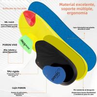 Almohadillas De Apoyo Arco Pesas 240lbs Resistente Al Desgaste Y Absorción De Choque Deportiva Orthopedic Alivio Del Dolor Planos - details 2