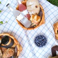 Cesta De Almacenamiento Para Escritorio Hecha De Bambú Tejida a Mano Cesta De Frutas Y Vegetales Con Mango Organizador Decorativo Para Rituales Y Costumbres - details 3