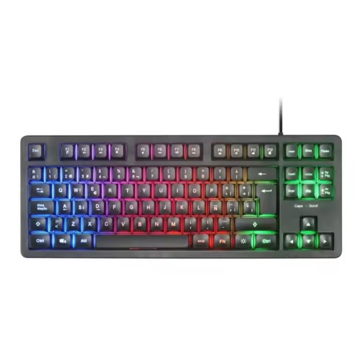 Teclado Gaming SemiMecánico Mars Gaming MK023/ Negro - 1