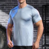 Camiseta De Hombre Verano Manga Corta Algodón Transpirable Ropa De Gimnasio Fitness Camiseta Deportiva Para Yoga Y Correr - details 15