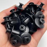 50Pcs Clips De Cierre Para Parachoques De Coche Universal Con Agujero De 8mm Fuente De Suministro: China Continental Material: Plástico Tipo De Artículos: Accesorios De Automóvil - details 1
