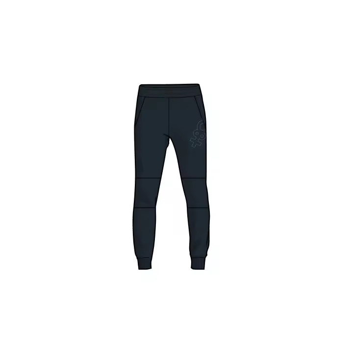 PANTALON AVENTURA HERZE NEGRO +8000, ideal para senderismo, trekking, montañismo, deportes al aire libre y más. Diseño resistente y funcional. - 1