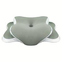 Almohada De Memoria Con Funda De Seda Hielo Para Cervical Ergonómica Suave Y De Baja Reacción Con Dos Alturas Regalo Familiar Para Dormitorio - details 6