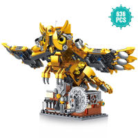 Conjunto De Bloques Mecánicos De 636 Piezas En Forma De Buho Creativo Modelo Giratorio De Animal Para Niños Y Adultos Regalo Educativo - details 0