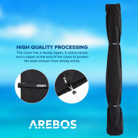 AREBOS 40 L ducha solar ducha de piscina ducha jardín al aire libre ducha lluvia - details 31