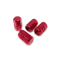 4PCS Accesorios Universales Para Coche Tapas De Válvula De Neumático De Aluminio Estilo Enrosque Tapa De Aire Para Ruedas De Coche - details 5