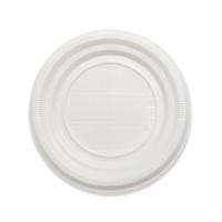 Pack 100 Platos Postre 17cm de Plástico De Alta Resistencia, Reutilizables, Lavables y 100% Reciclables - Plato Pequeño Para Tapas y Postres Color Blanco Crema Reusable, Ideal para cualquier evento o celebración (Fiestas, Cumpleaños, Picnics, Barbacoas) - details 0