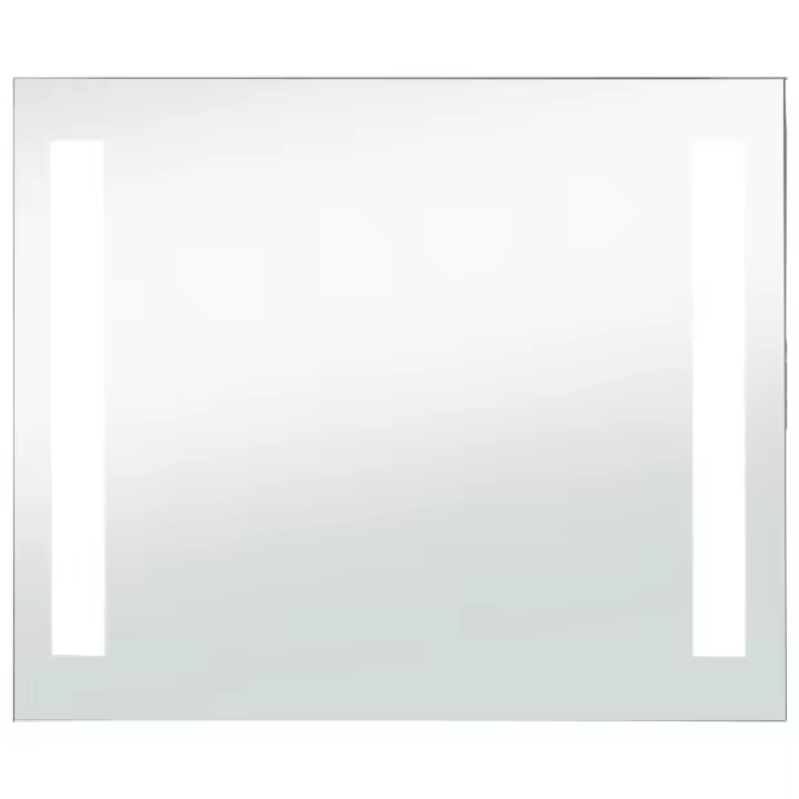 Espejo bañoEspejo de pared de baño con LED 60x50 cm - 1