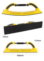 HIFESON Bloque De Lijado Manual 70x400mm Soporte Para Papel De Lija Mecánico Para Trabajo De Madera Y Coche Herramienta Abrazadera De Mano - details 3