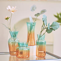 Mini Vaso Nórdico Creativo Botellas De Cristal Para Flores Decoración De Hogar Y Bodas Centros De Mesa Moderno Estilo - details 5