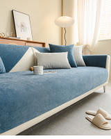 Cubierta De Sofá Impermeable En Color Sólido Antideslizante Para Sala De Estar Cubierta De Cojín Para Sofá Con Combinación De Brazos - details 14