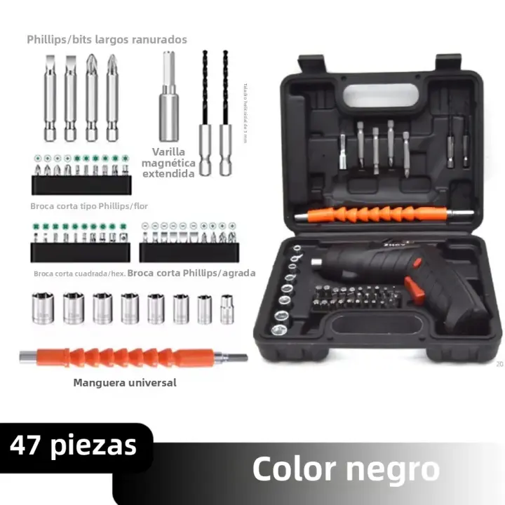 Mini Destornillador Eléctrico Sin Cable Para Mantenimiento Doméstico Y Reparación Con Batería De Litio 500mAh Voltaje 3.6V Torque Máximo 3.5 - 1