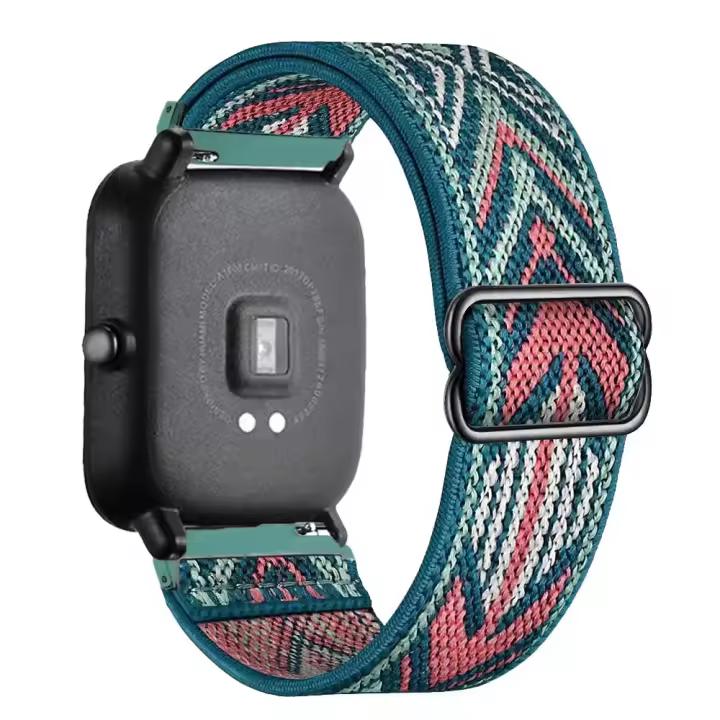 Correa De Nylon Para Reloj Huami Amazfit GTR 47mm/4/3/Pro 2 2e Amazfit pace Stratos 3 2 2S/Bip5/Balance/Cheetah pro Ancha 22mm Unisex - 1